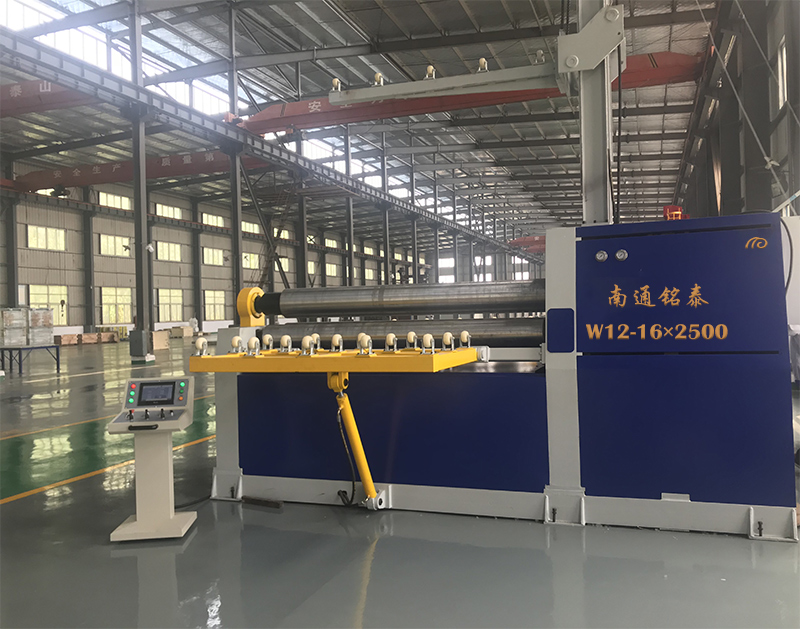 南通廠家闡述四輥卷板機溫度過高如何處理？